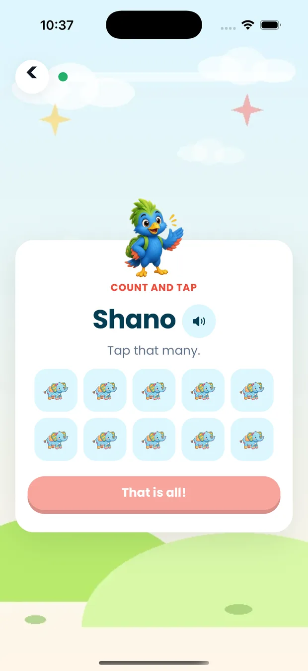 Hinya app: Count & Tap